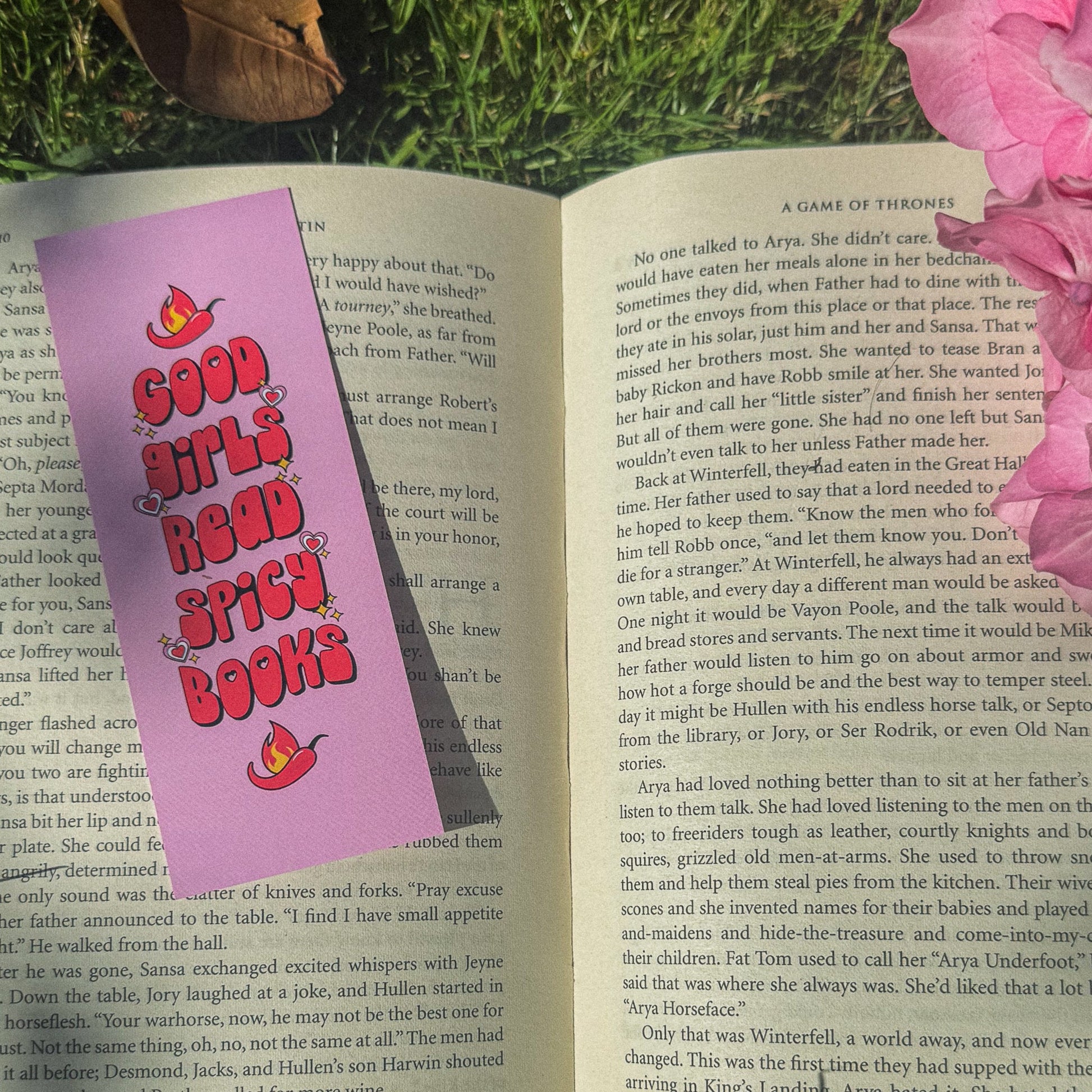 Good Girls Read Spicy Books ~ Bookmark - Pae Pukapuka