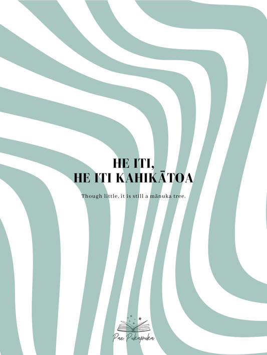 He iti, He iti kahikātoa (colour) - Pae Pukapuka
