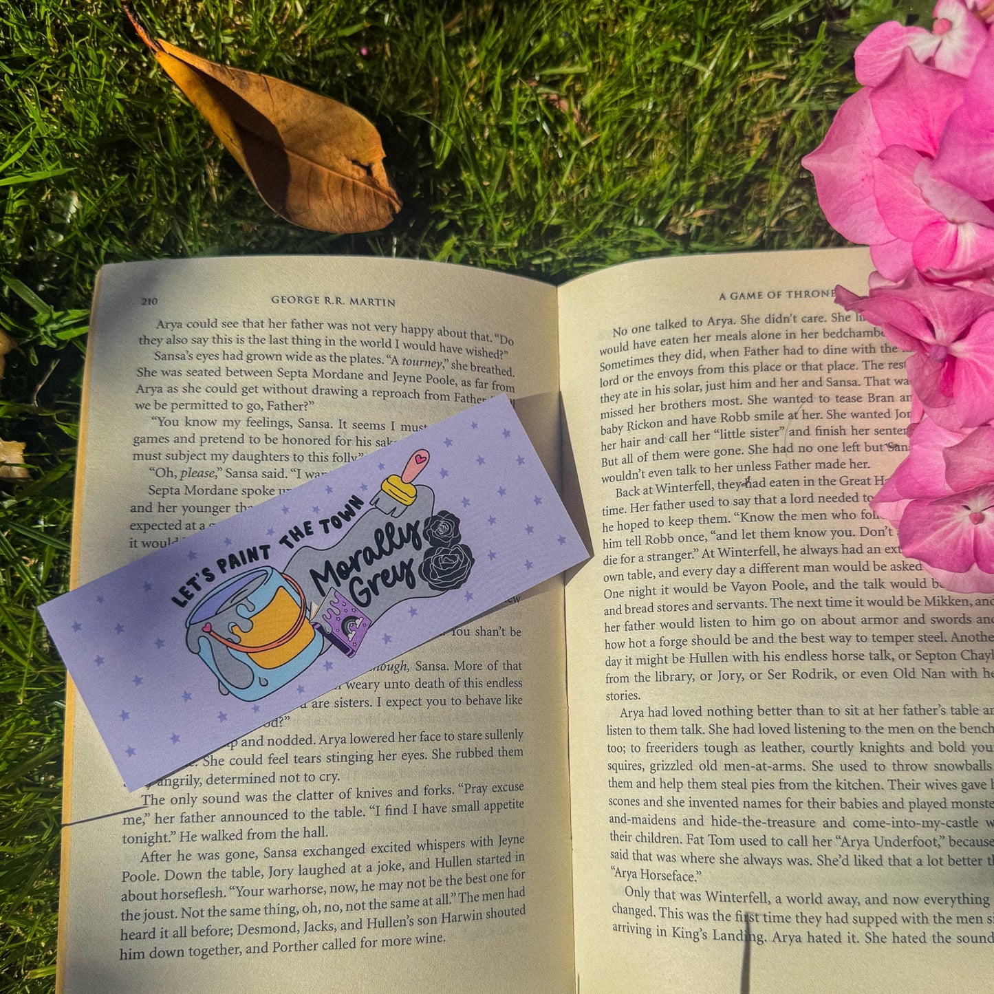 let's paint the town morally grey ~ bookmark - pae pukapuka