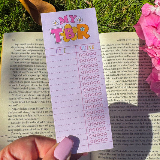 My TBR ~ Bookmark - Pae Pukapuka