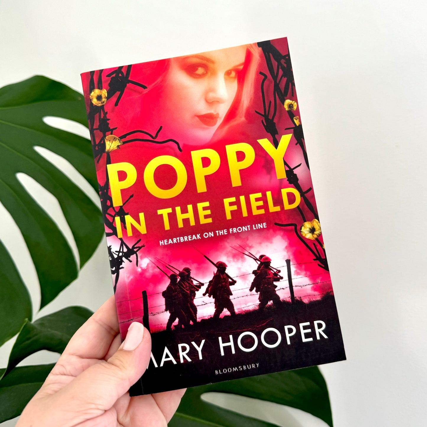 poppy in the field - mary hooper