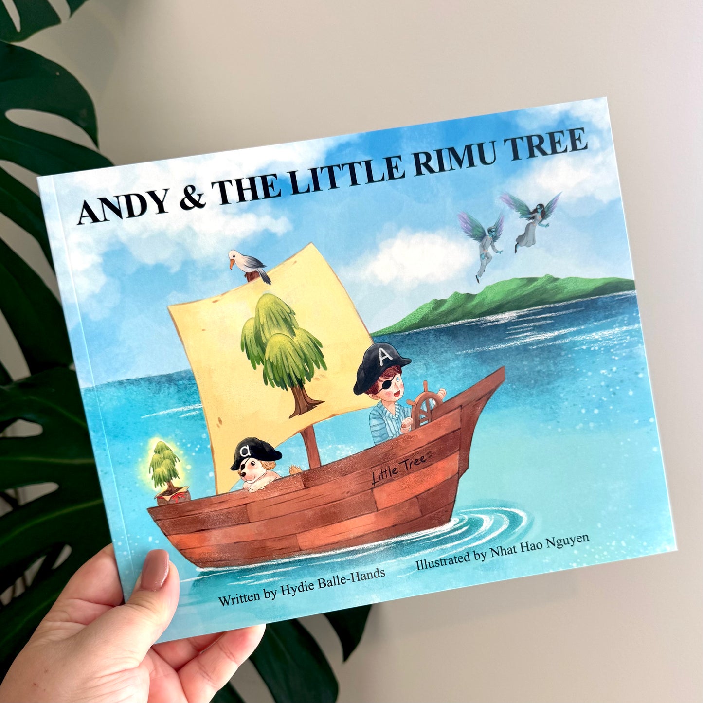 andy & the little rimu tree - hydie balle-hands