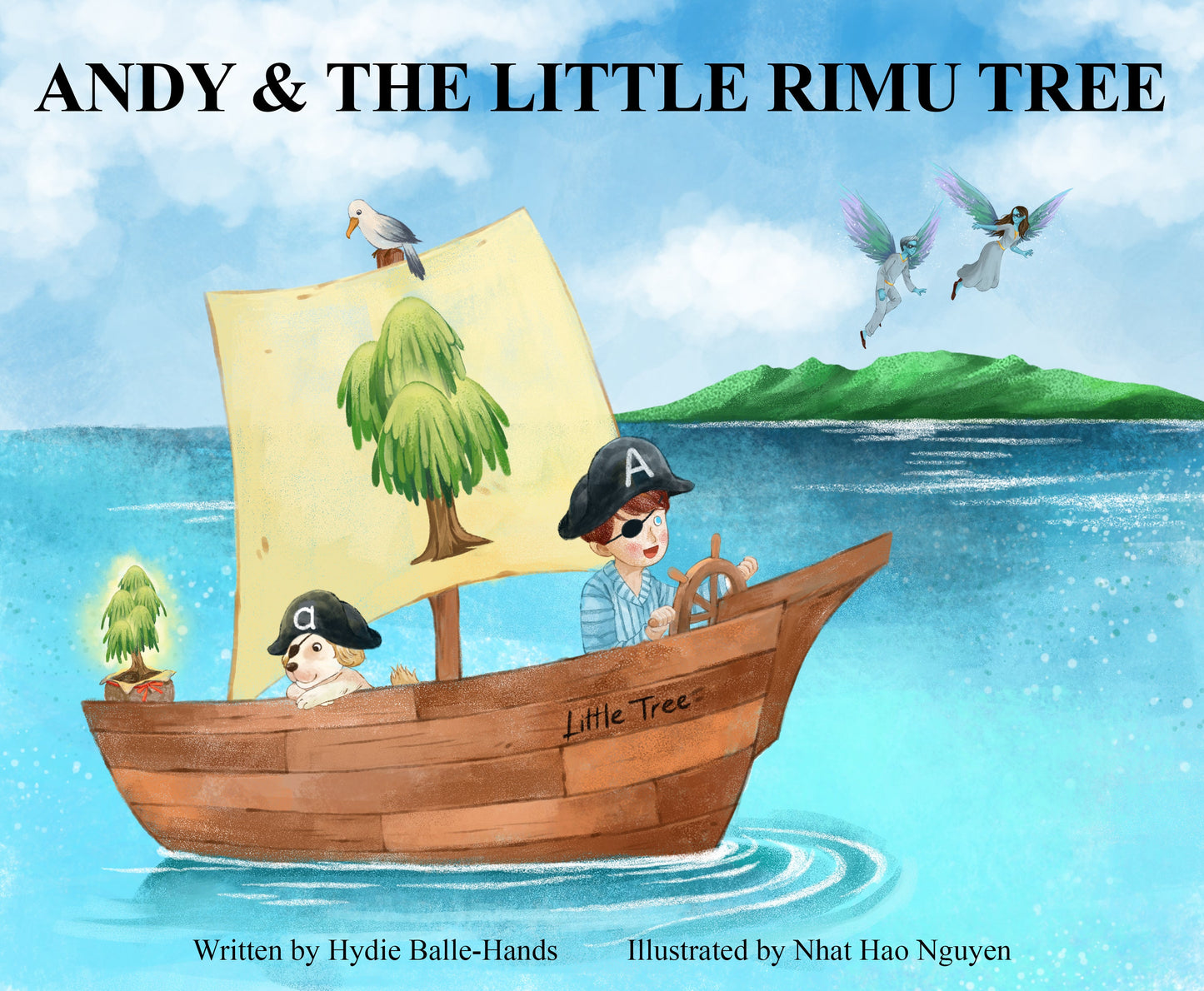 andy & the little rimu tree - hydie balle - hands - pae pukapuka