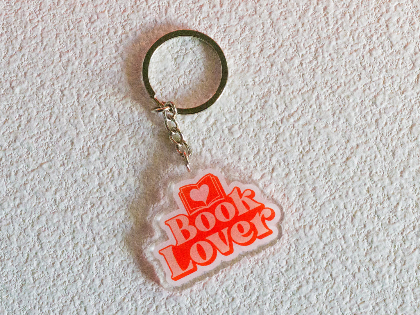 book lover - keyring - pae pukapuka