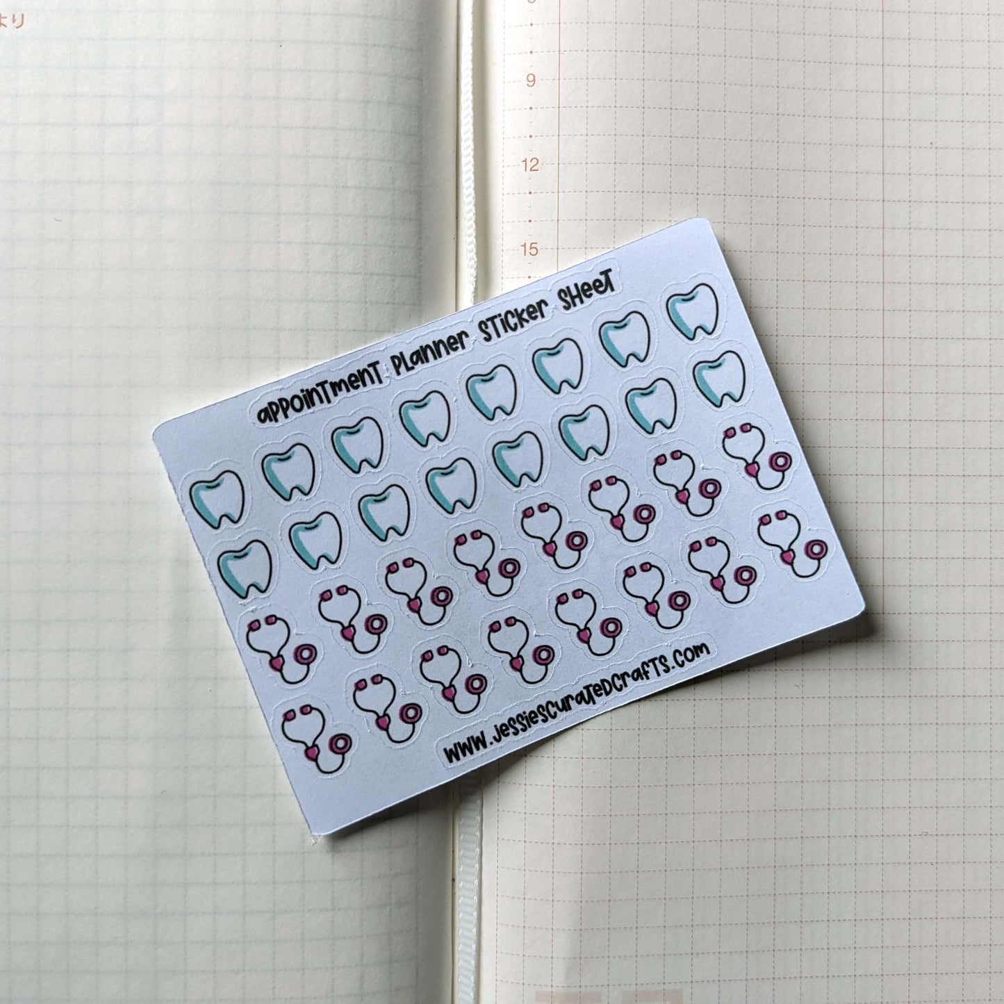 clearance chores bundle ~ mini planner sticker sheet - pae pukapuka