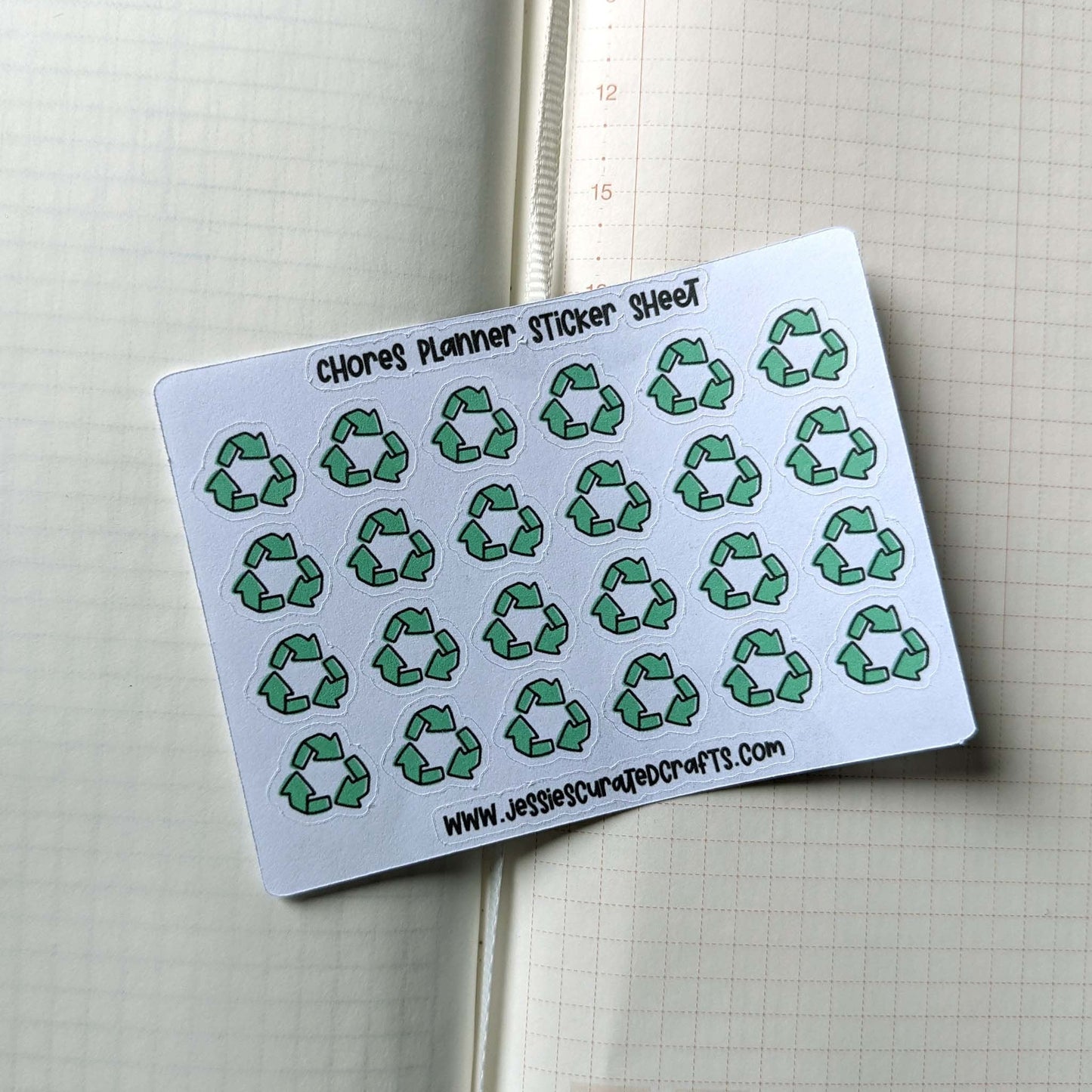 clearance chores bundle ~ mini planner sticker sheet - pae pukapuka