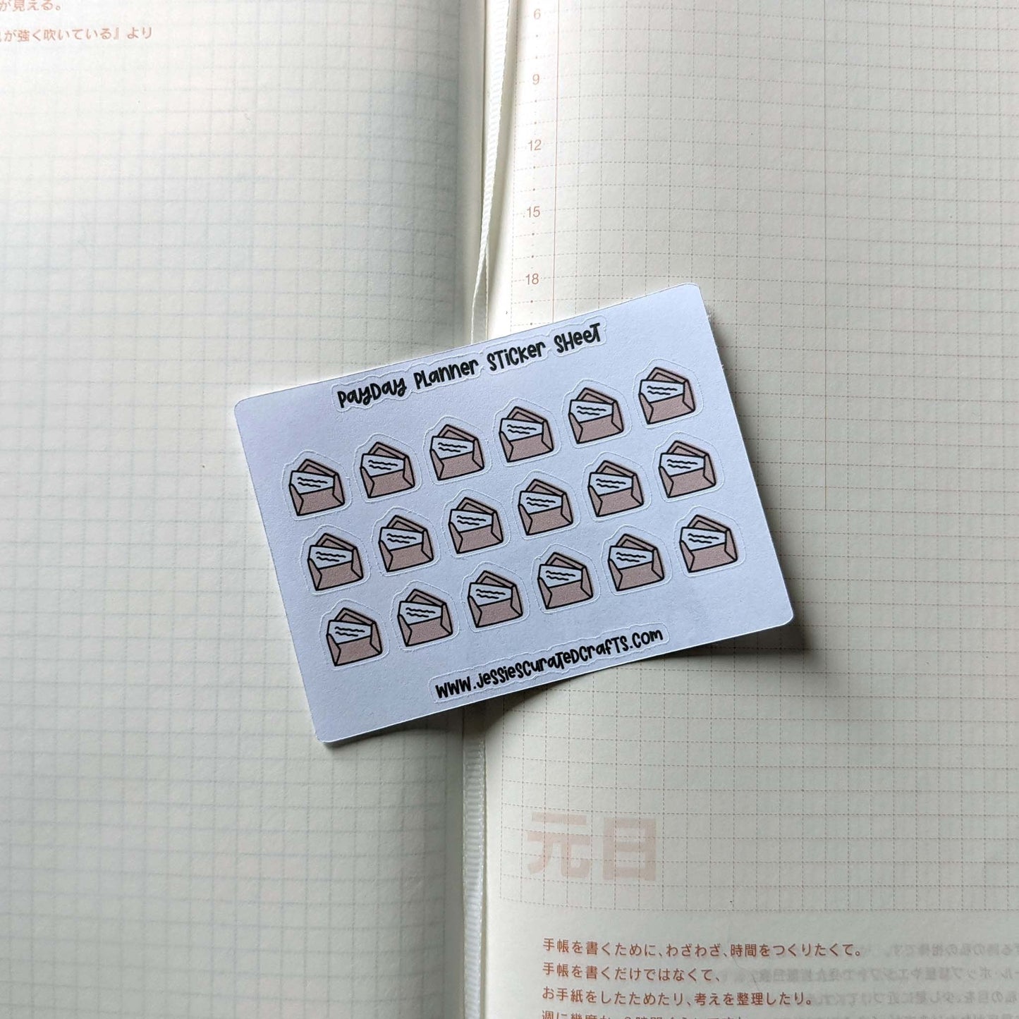 clearance jumbo bundle ~ mini planner sticker sheet - pae pukapuka