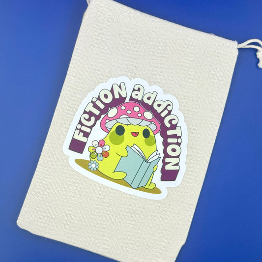 Fiction Addiction - E - Reader Bag - Pae Pukapuka