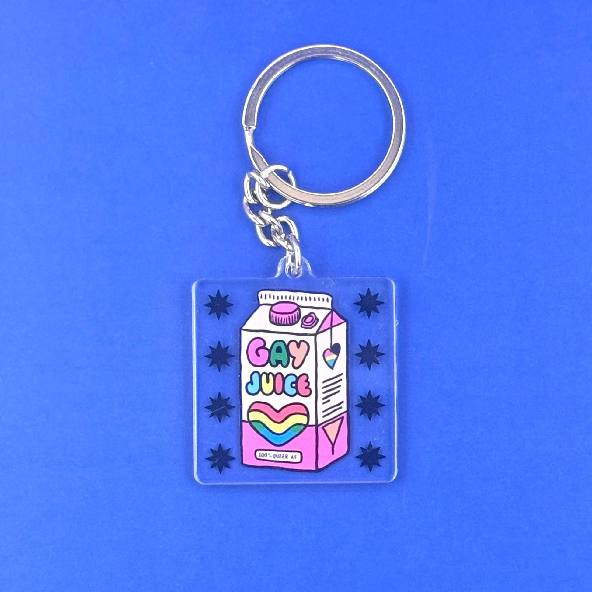 Gay Juice - Keyring - Pae Pukapuka