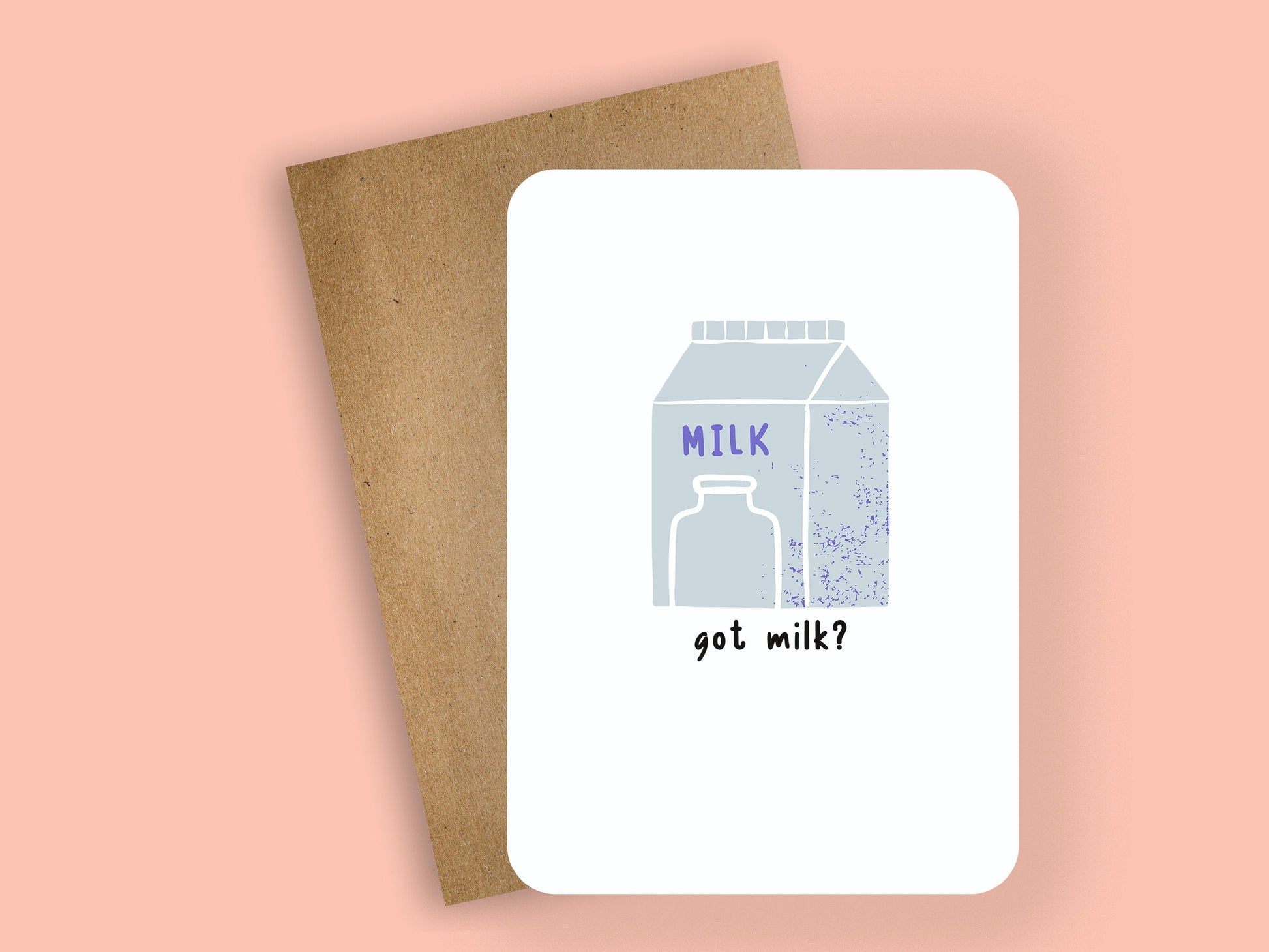 got milk? ~ greeting card - Pae Pukapuka