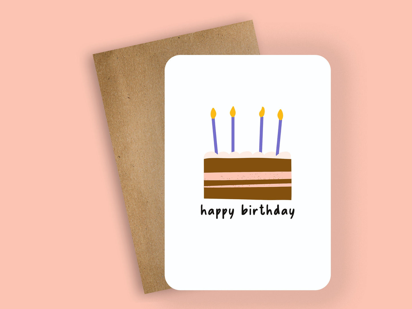 happy birthday ~ greeting card - pae pukapuka