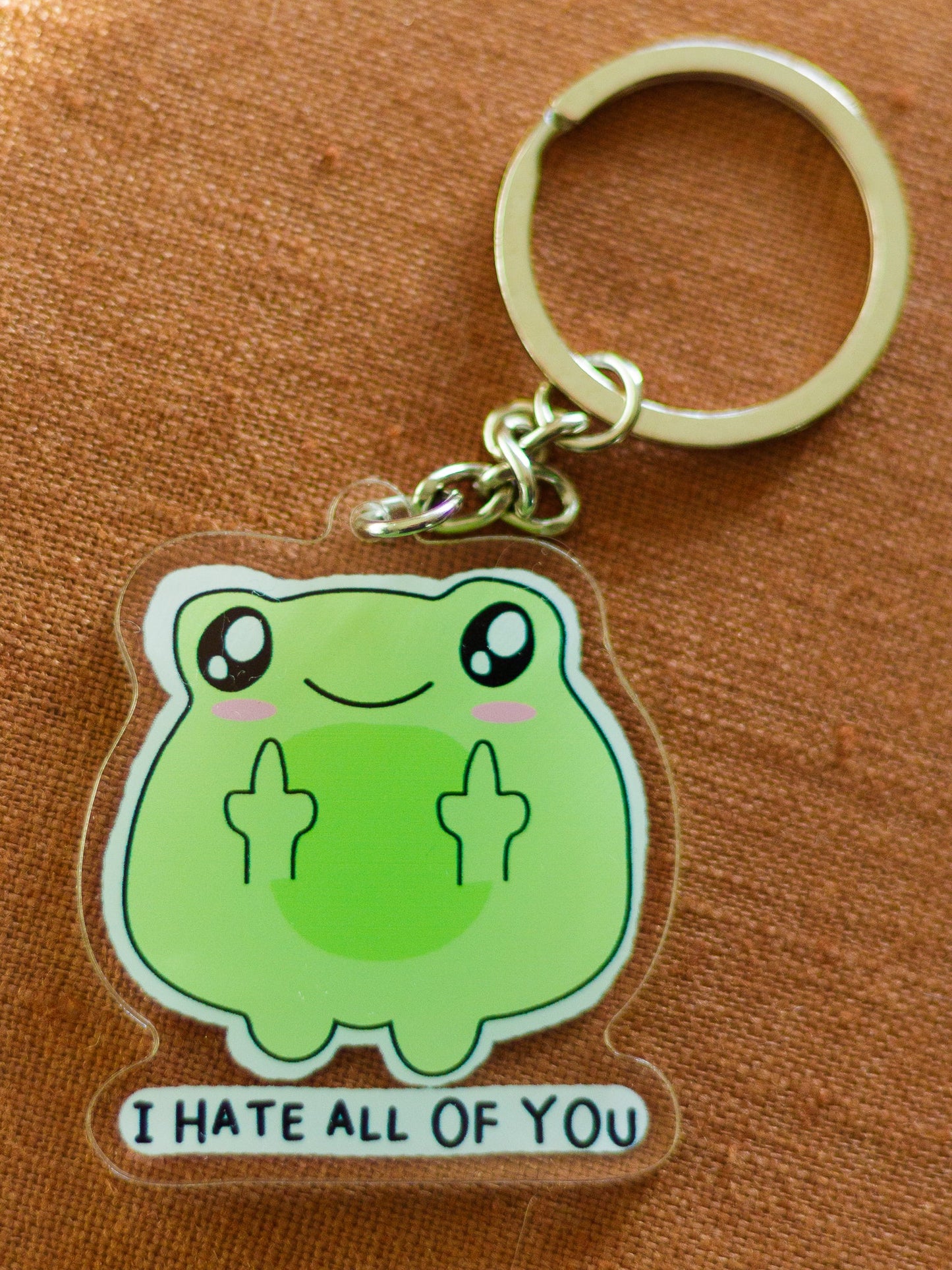 i hate all of you - keyring - pae pukapuka