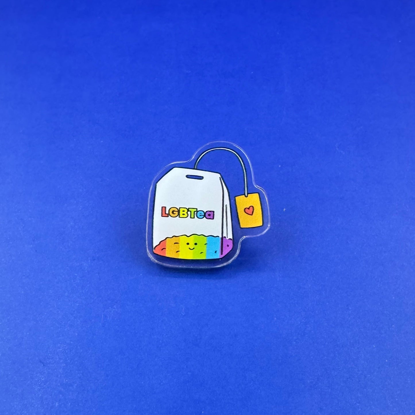 lgbtea ~ mini acrylic pin - pae pukapuka