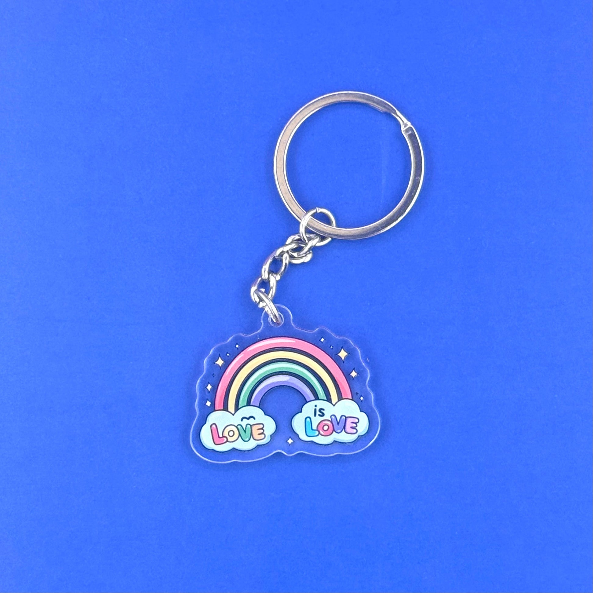 Love is Love - Keyring - Pae Pukapuka