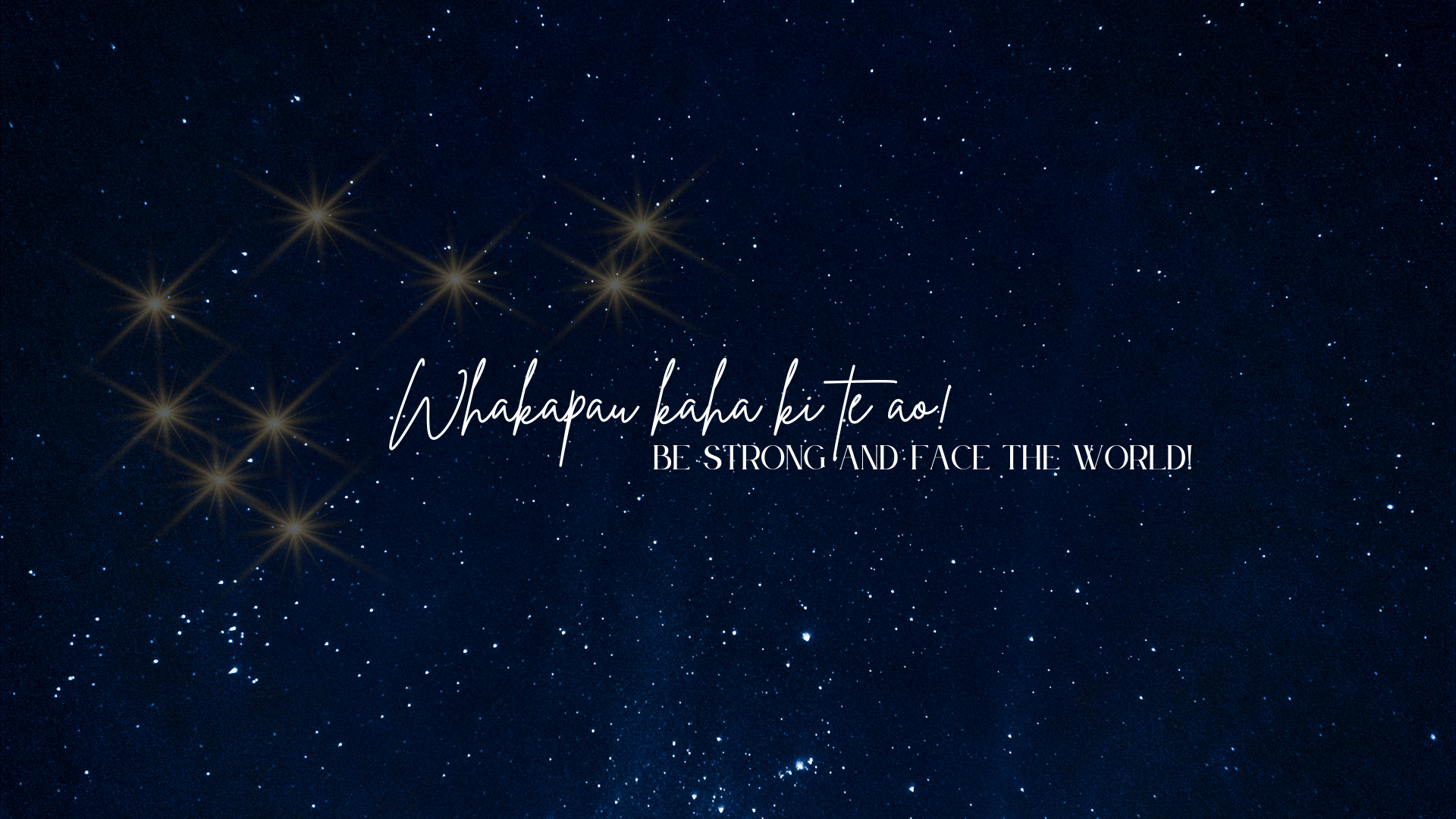 Matariki Desktop Wallpaper - Pae Pukapuka