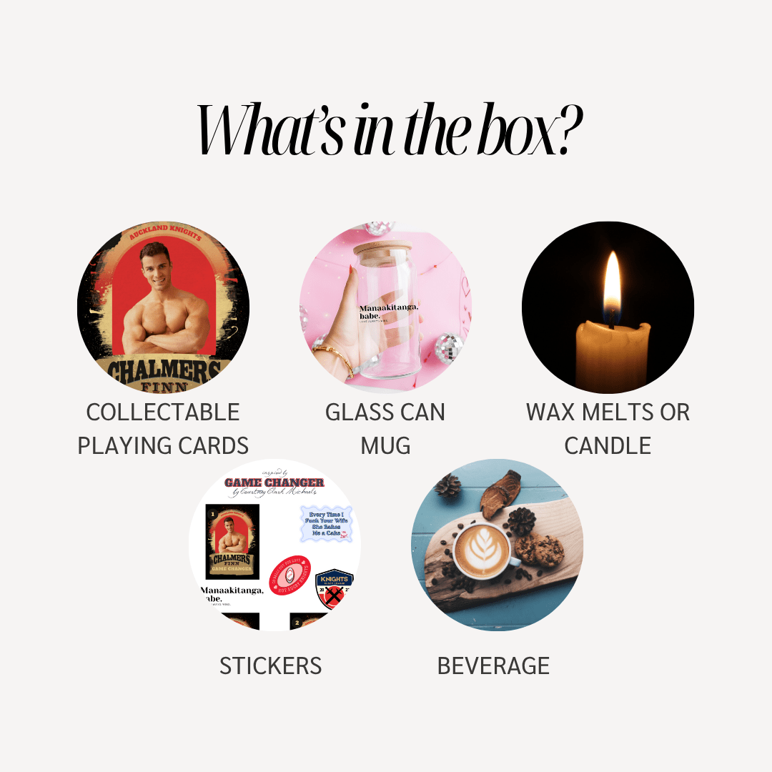 Pre - Order Game Changer by Courtney Clark Michaels ~ NZ Indie Book Box ~ Build Your Own - Pae Pukapuka