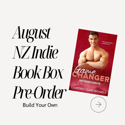 Pre - Order Game Changer by Courtney Clark Michaels ~ NZ Indie Book Box ~ Build Your Own - Pae Pukapuka