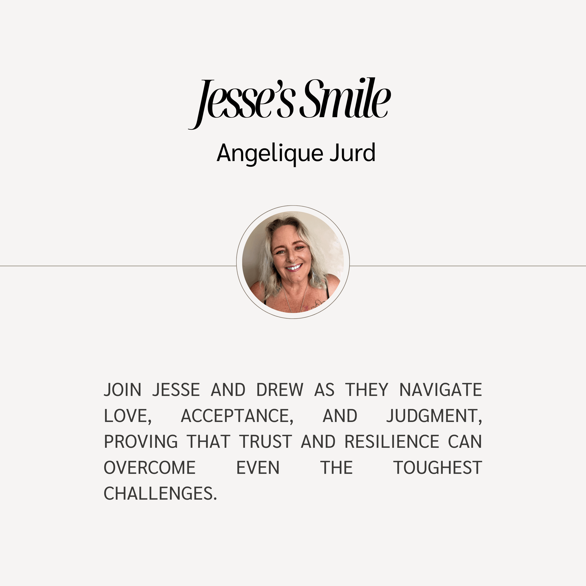 PRE - ORDER Jesse's Smile by Angelique Jurd ~ LBGT+ Book Box - Pae Pukapuka