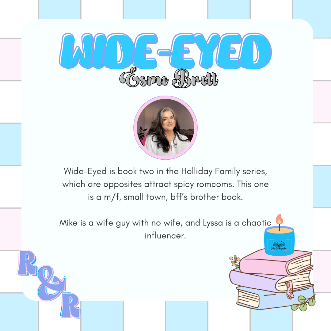 pre - order wide - eyed by esme brett ~ r&r book box - pae pukapuka