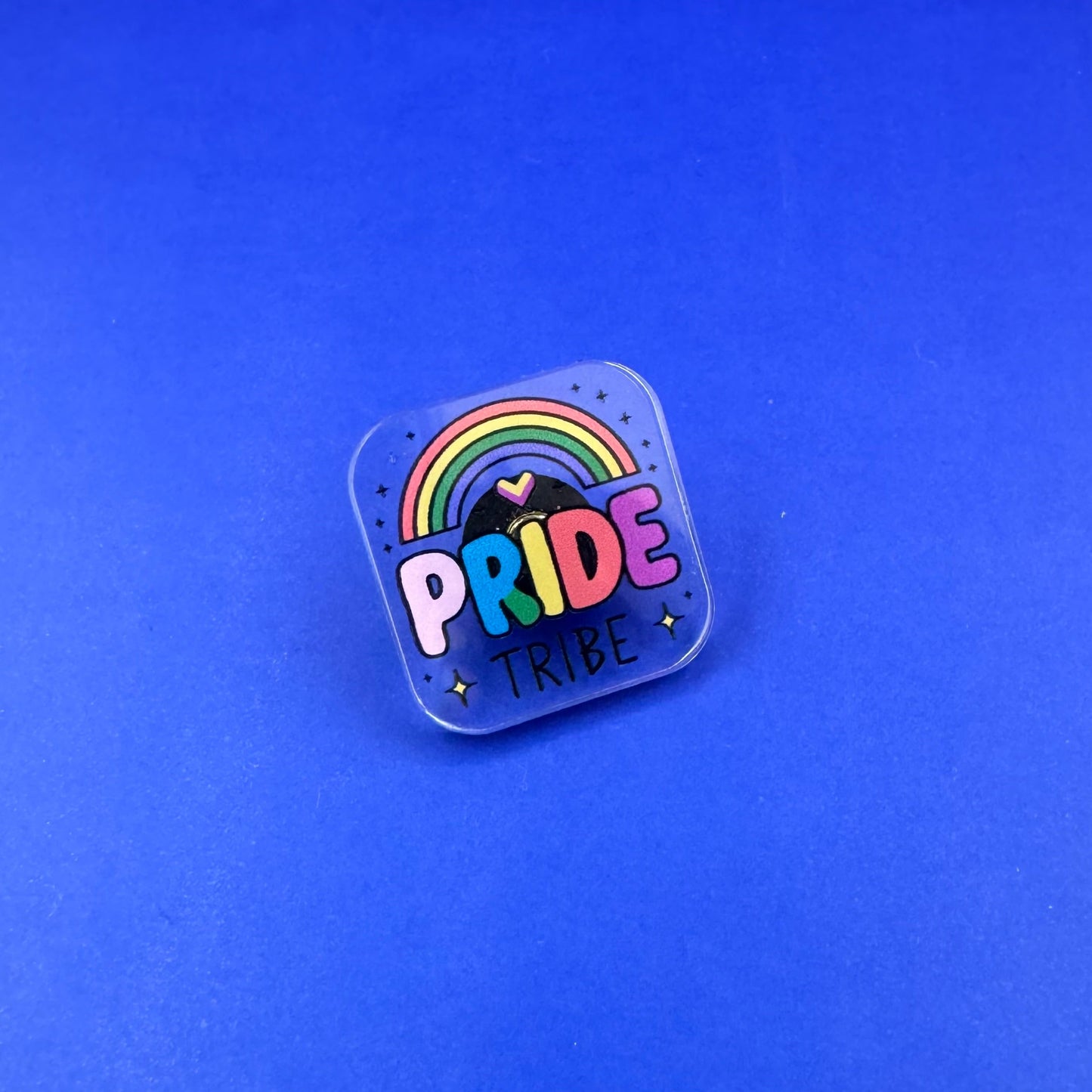 pride tribe ~ mini acrylic pin - pae pukapuka