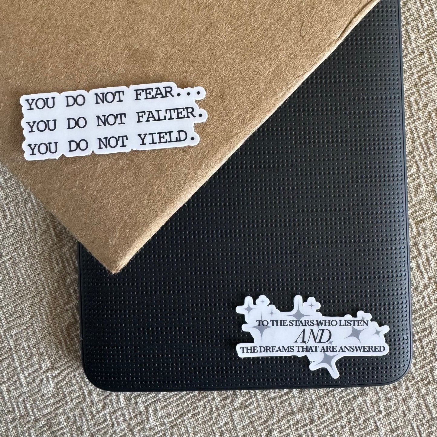 you do not fear ~ vinyl sticker - pae pukapuka