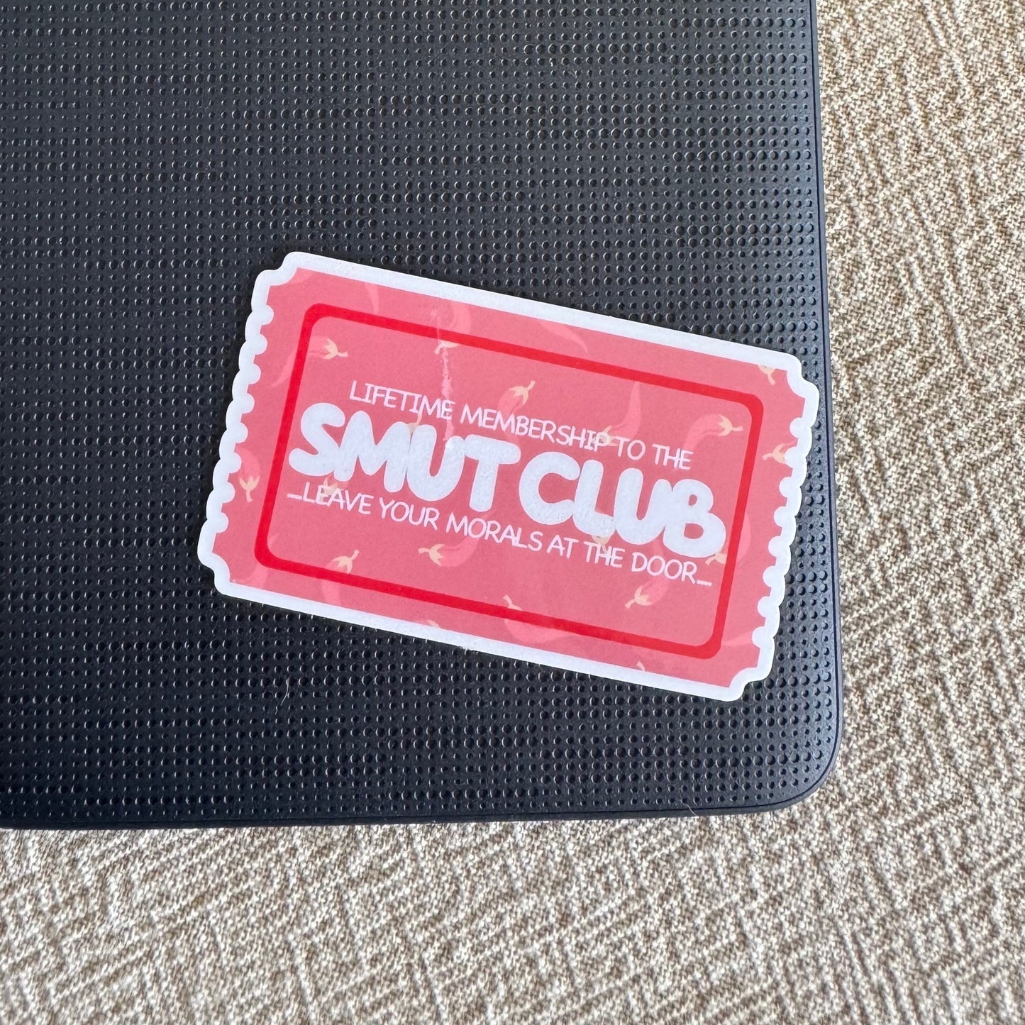 smut club ~ vinyl sticker | pae pukapuka